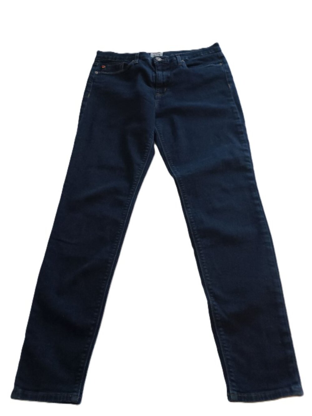 Hudson Dark Wash High Rise Skinny Jeans Women’s 32 Waist VGUC/EUC Premium Denim